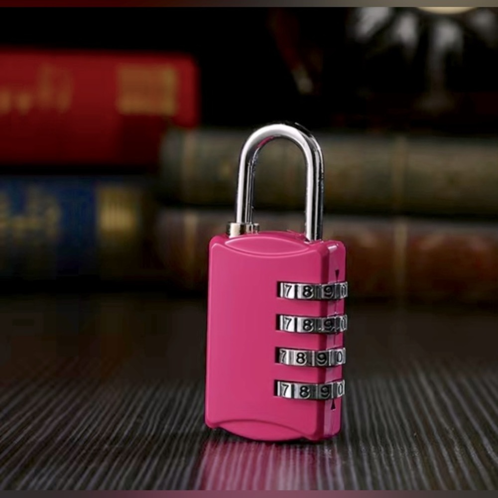 Pink Combination Lock